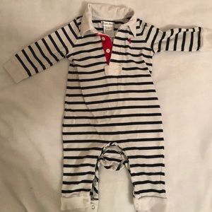 Ralph Lauren Baby Boy Striped One Piece Sz 6 mo